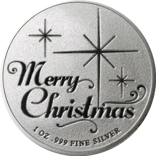 1 oz Silver Round - Twas The Night Before Christmas (.999 Fine) (3)