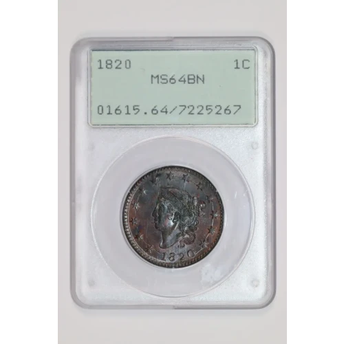 1820 1C Large Date, BN