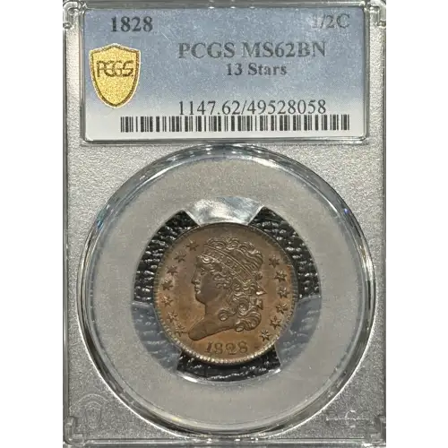1828 1/2C 13 Stars, BN (3)
