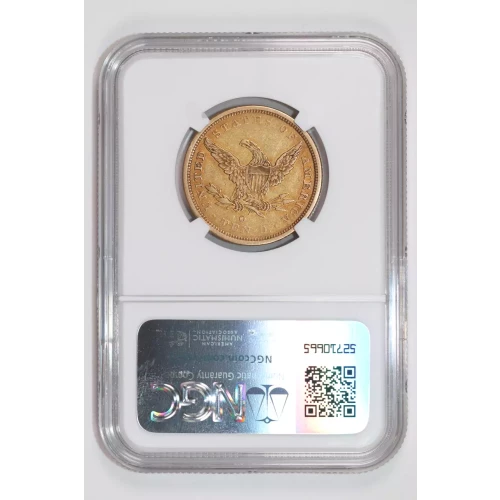 1843-O $10 GOLD LIBERTY EAGLE NGC XF45 (2)