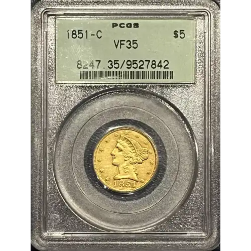 1851-C $5 (2)
