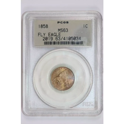 1858 1C Large Letters