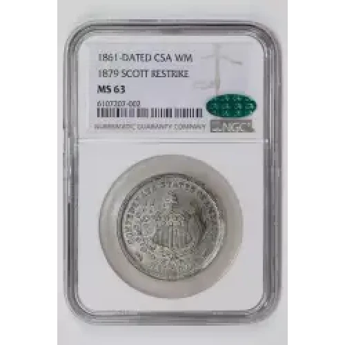 1861-DATED 1879 SCOTT RESTRIKE