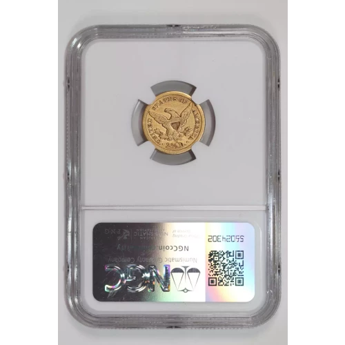 1862-S $2.5 GOLD LIBERTY QUARTER EAGLE NGC XF DETAILS - SCARCE CIVIL WAR DATE! (2)