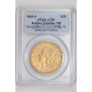 1863-S $20 (2)