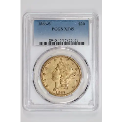 1863-S $20
