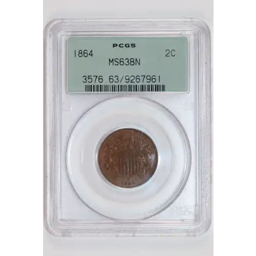 1864 2C Large Motto, BN (2)