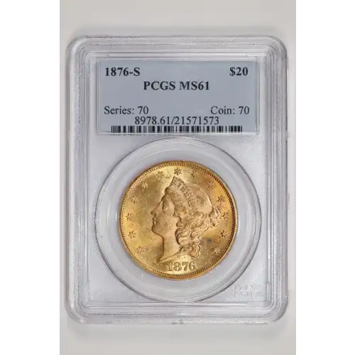 1876-S $20