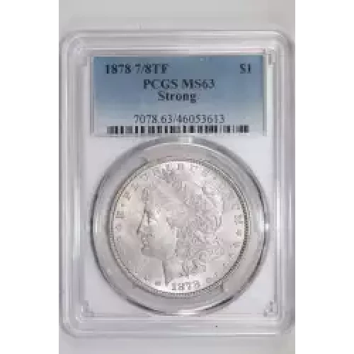 1878 7/8TF $1 Strong