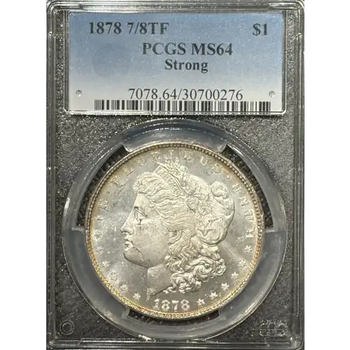 1878 7/8TF $1 Strong