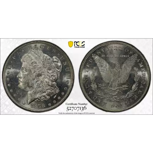 1878 7TF $1 Reverse of 1878 (2)