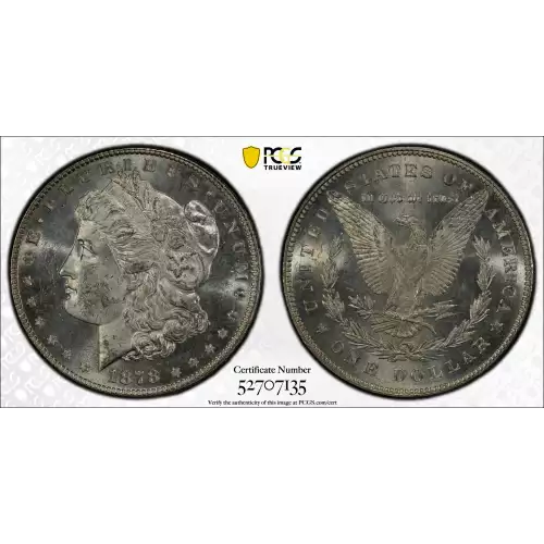 1878 7TF $1 Reverse of 1878 (2)