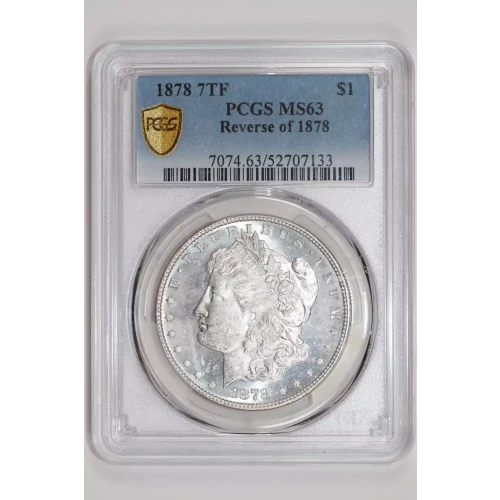 1878 7TF $1 Reverse of 1878 (3)