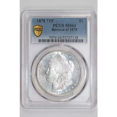 1878 7TF $1 Reverse of 1878 (2)