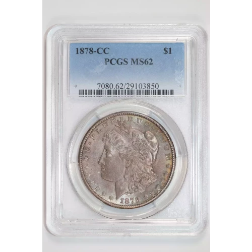 1878-CC MORGAN DOLLAR PCGS MS62 (2)