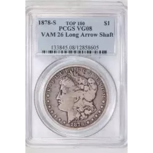 1878-S $1 VAM 26 Long Arrow Shaft (2)