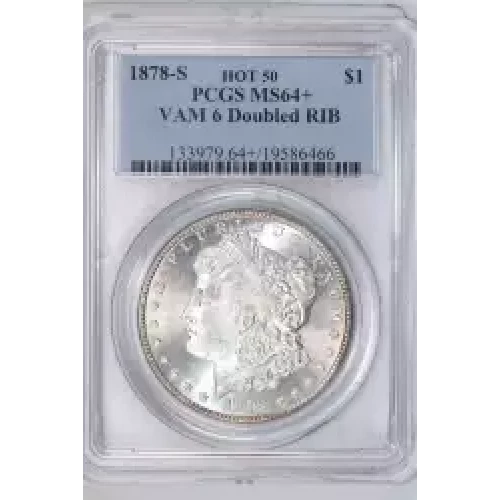 1878-S $1 VAM 6 Doubled RIB (2)