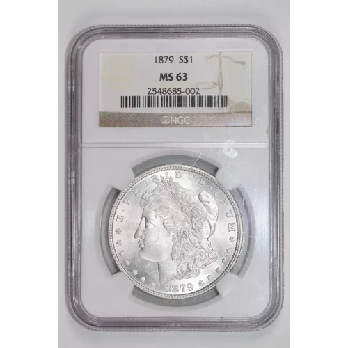 1879 MORGAN DOLLAR NGC MS63 (2)