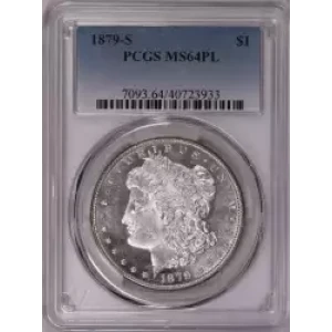 1879-S $1, PL