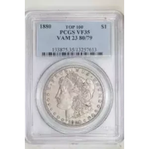 1880 $1 VAM 23 80/79 (2)