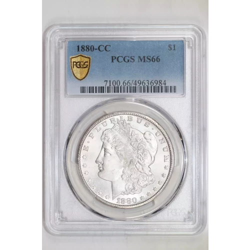 1880-CC MORGAN DOLLAR PCGS MS66 (3)