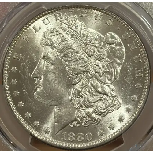 1880-O MORGAN DOLLAR PCGS MS63
