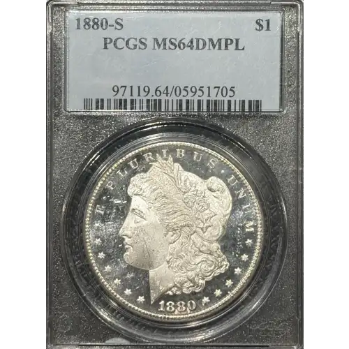 1880-S $1, DMPL