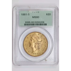1881-S $20