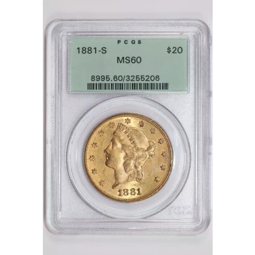 1881-S $20