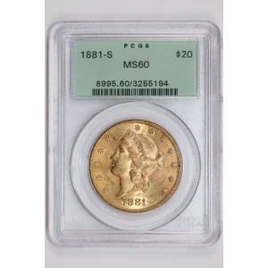 1881-S $20