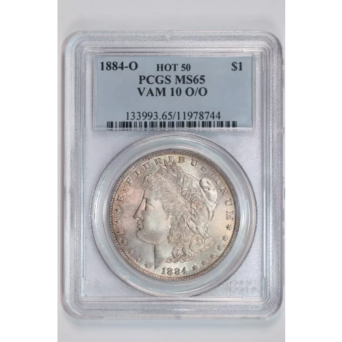 1884-O $1 VAM 10 O/O HOT 50 (2)