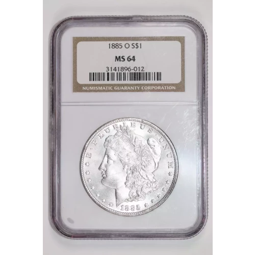 1885-O MORGAN DOLLAR NGC MS64 (2)