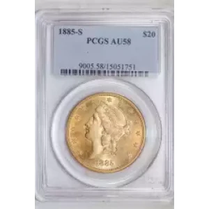 1885-S $20