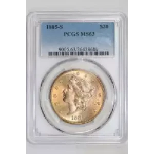 1885-S $20