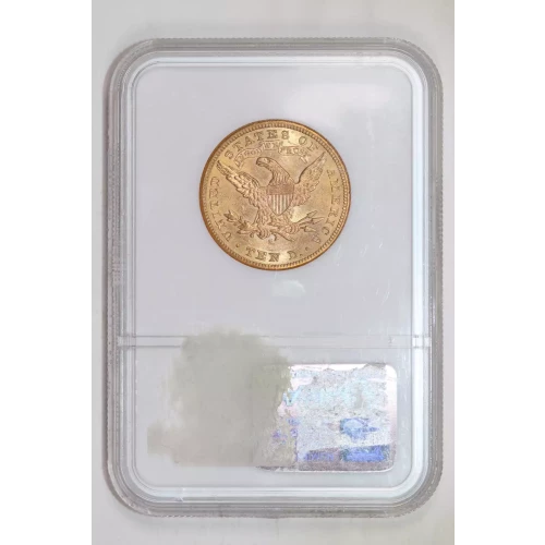 1886-S $10 GOLD LIBERTY EAGLE NGC MS63 TOUGH DATE IN THIS GRADE! (2)