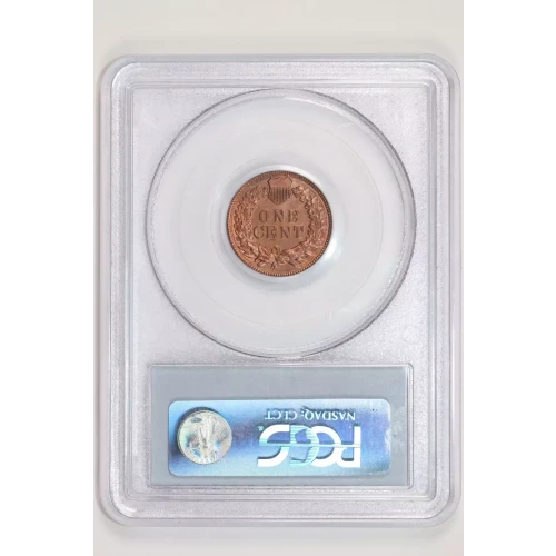 1886 VARIETY 2 INDIAN CENT PCGS MS64 RED (3)