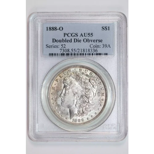 1888-O $1 Doubled Die Obverse