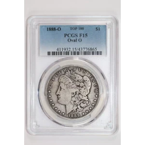 1888-O $1 Oval O TOP 100