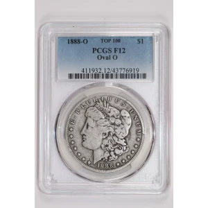 1888-O $1 Oval O TOP 100