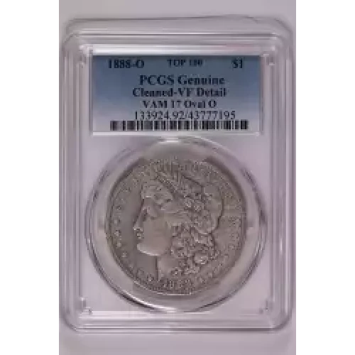 1888-O $1 VAM 17 Oval O