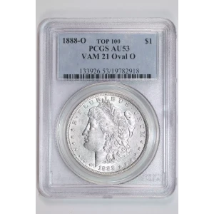 1888-O $1 VAM 21 Oval O TOP 100 (2)
