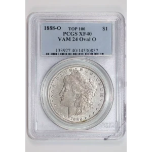 1888-O $1 VAM 24 Oval O TOP 100