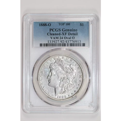 1888-O $1 VAM 24 Oval O TOP 100