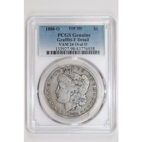 1888-O $1 VAM 24 Oval O TOP 100