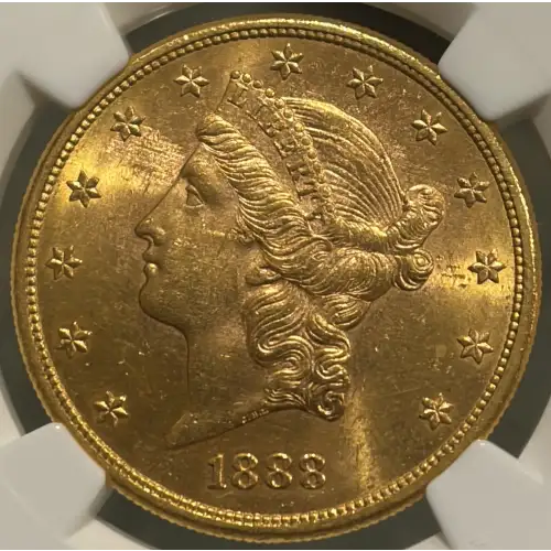 1888-S DOUBLE EAGLE NGC MS63 (2)