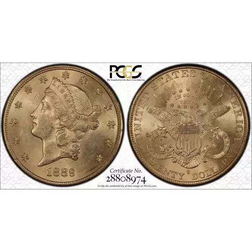 1889-S $20 Saddle Ridge Hoard (2)