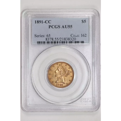 1891-CC $5