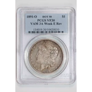 1891-O $1 VAM 3A Weak E Rev HOT 50 (2)