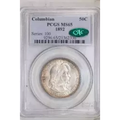 1892 50C Columbian