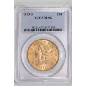 1893-S $20
